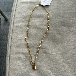 Lock necklace